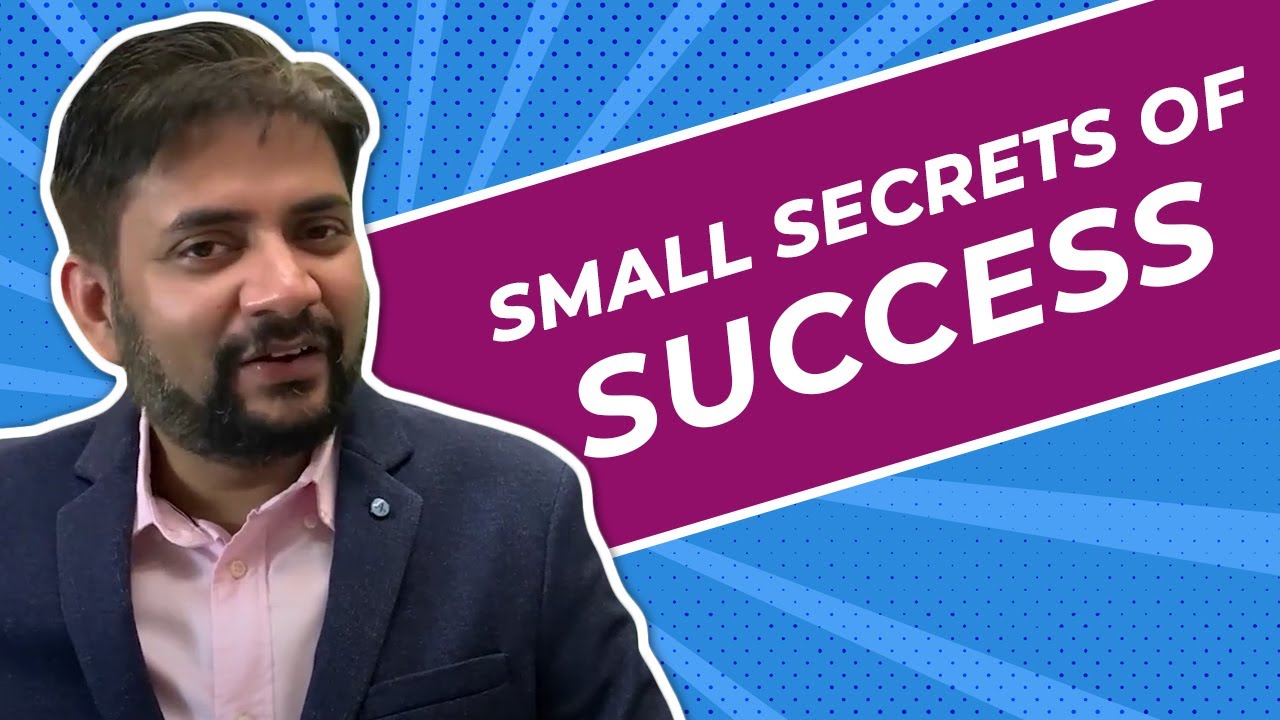 Small SECRETS of Success | by Sawan Kumar | Best Career Coach in India