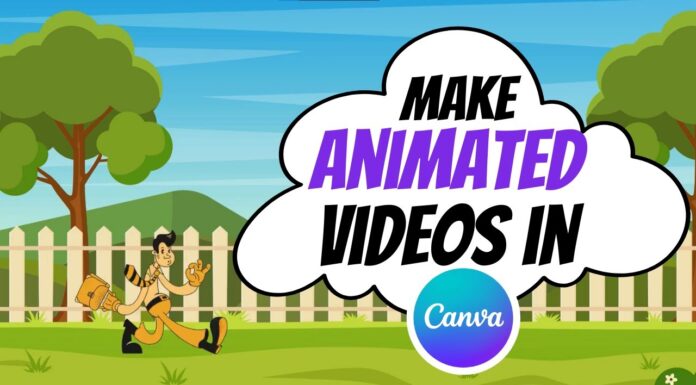 How I Made This Fun Animation Using Canva!