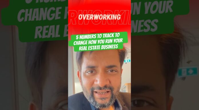 These 5 numbers can change everything for #realestateagents