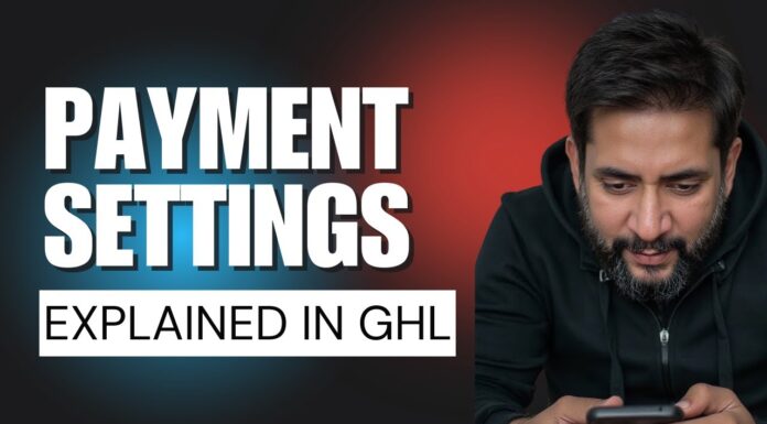 Understanding Payment Settings in Sales Receipts with GoHighLevel (GHL) 💳✅