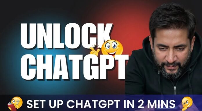 How to Set Up ChatGPT – Step by Step for Beginners