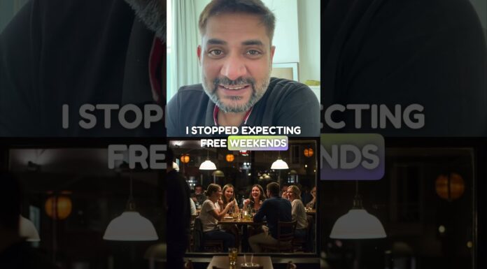 I forgot what weekends felt like