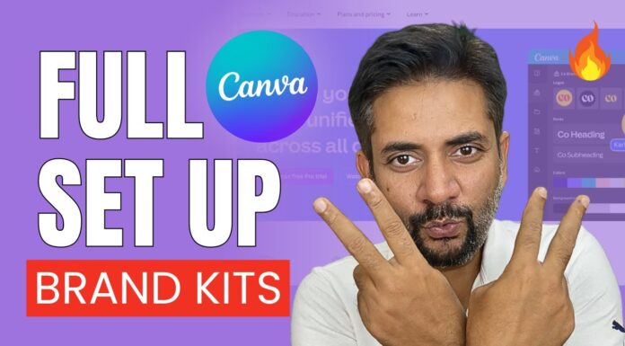 How to Set up your Brand Kit in Canva (2024 updates!)