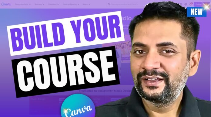 How to use Canva Courses | NEW 2024