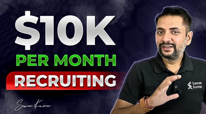 How to Make $10,000 a Month | Start a Staffing and Recruiting Agency for Beginners