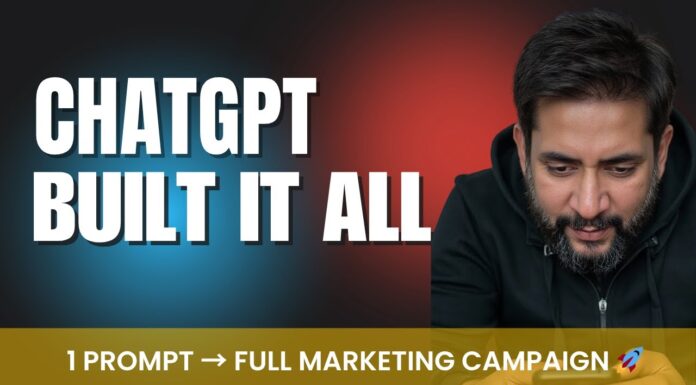I got ChatGPT to build me an entire marketing campaign #chatgpt