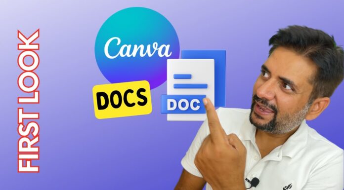 How to work with Canva Docs (Start working on this today)