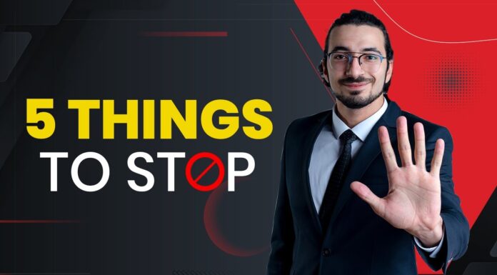 Stop These 5 Things To Get Success! #shorts