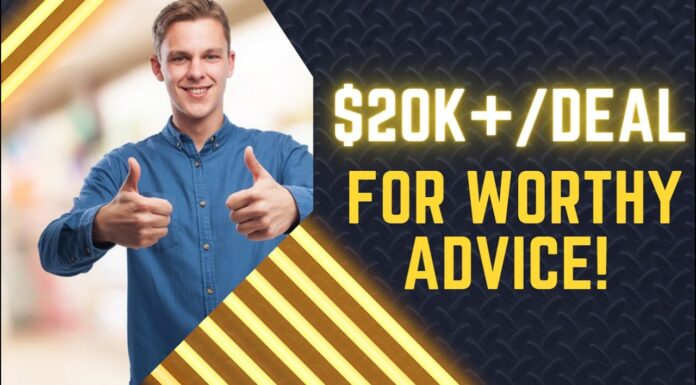 Is Your Advice Worth $20K+ ?
