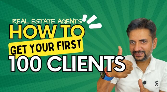 How to get first 100 real estate clients (Grow from 0 to 100 clients in a month)