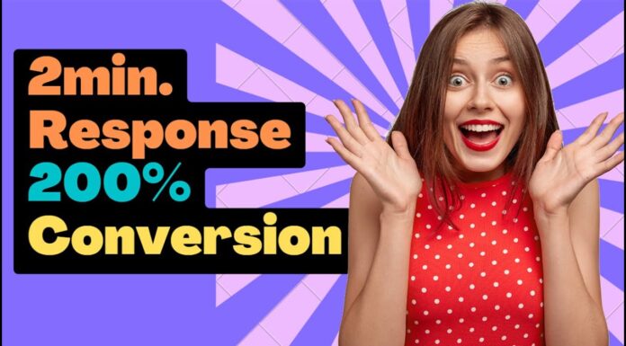 Respond To Lead In 2min. & Get More Conversions