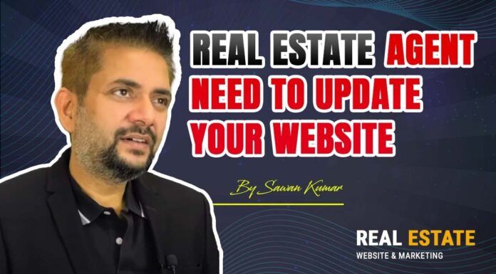 Why you as Real Estate Agent need to update your website today