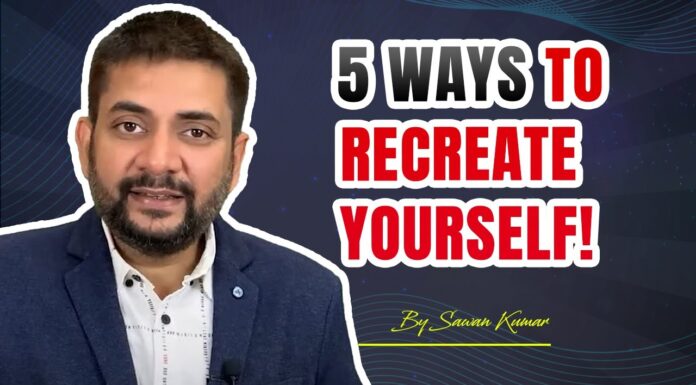 5 Ways to Recreate Yourself!