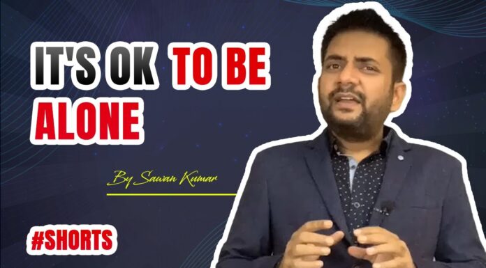 It’s OK to be ALONE #Shorts