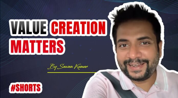 Value creation matters #shorts