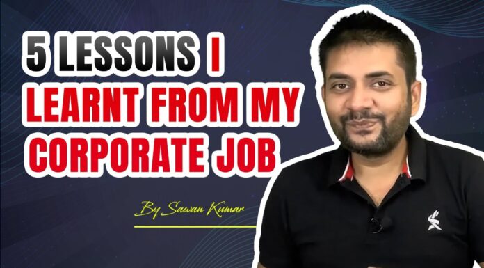 5 Lessons I Learnt from my Corporate Job