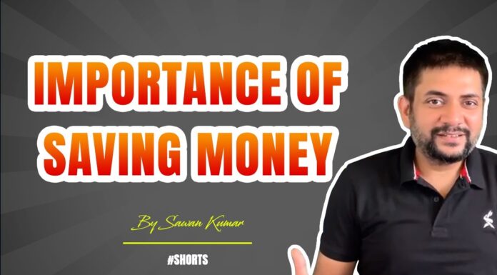 Importance of Saving Money with Sawan Kumar #shorts