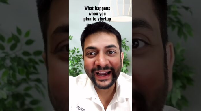 What happens when you want to leave your job and startup