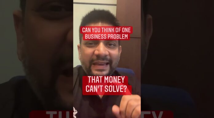 A problem that money can’t solve?