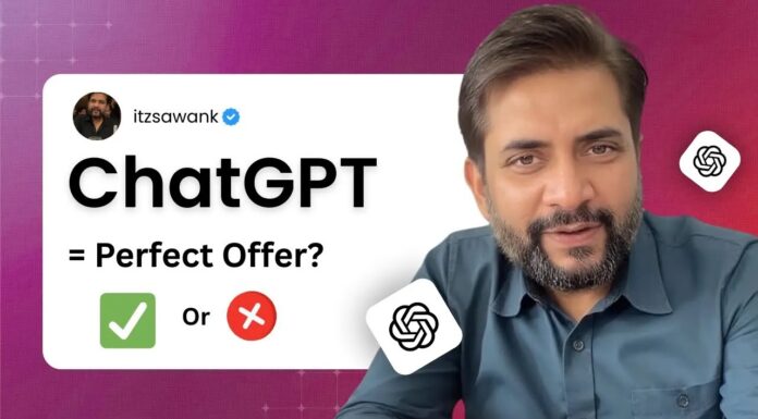 How ChatGPT Can Fix Your Affiliate Offer Fast!