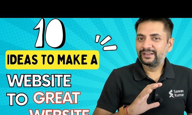 10 Ideas To Make Your Website a Great Website for real estate agents