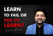 Learn to Fail or Fail to Learn? Lets find out! Career Course 3 | By Sawan Kumar | Best Career Coach