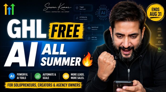 GHL is Giving Away FREE AI All Summer Here’s Everything You Need to Know